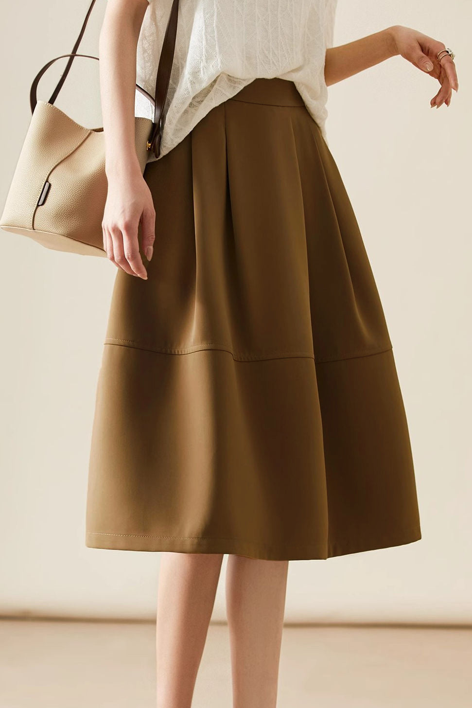 A-Linien eleganter Rock