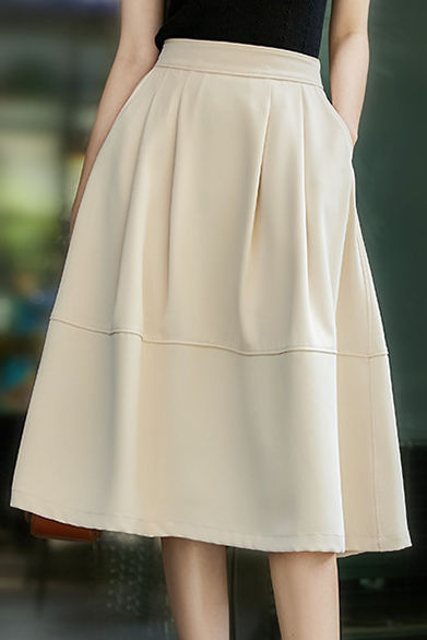 A-Linien eleganter Rock