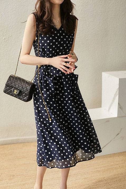 Polka-Dot Tankkleid