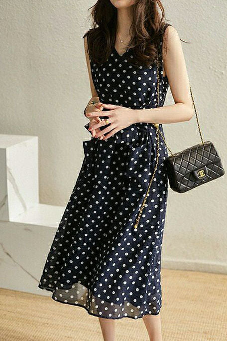 Polka-Dot Tankkleid
