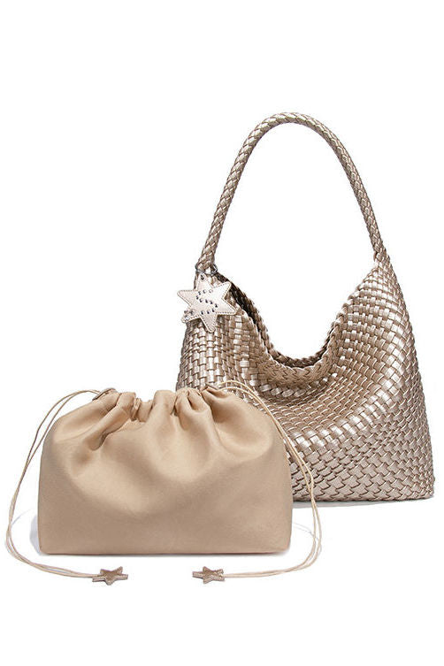 Modische Pendeltasche aus Gewebe