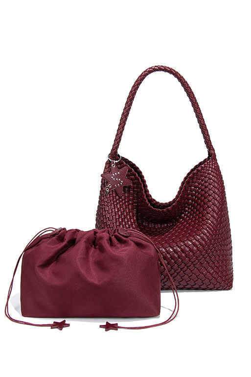 Modische Pendeltasche aus Gewebe