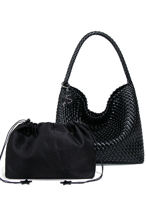 Modische Pendeltasche aus Gewebe