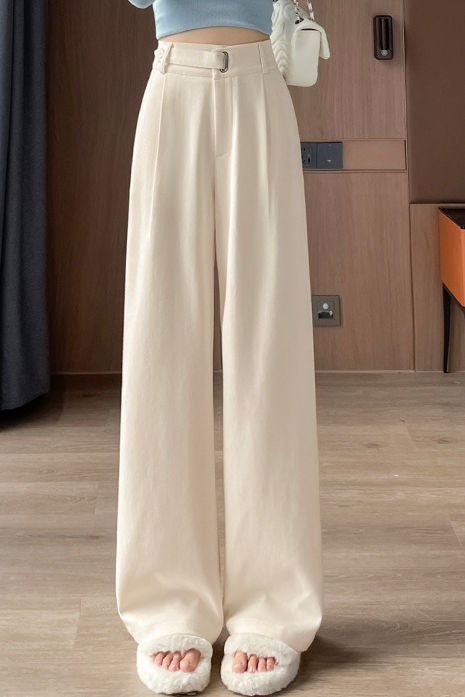 Lässige Wollanzug-Hosen für den Arbeitsweg