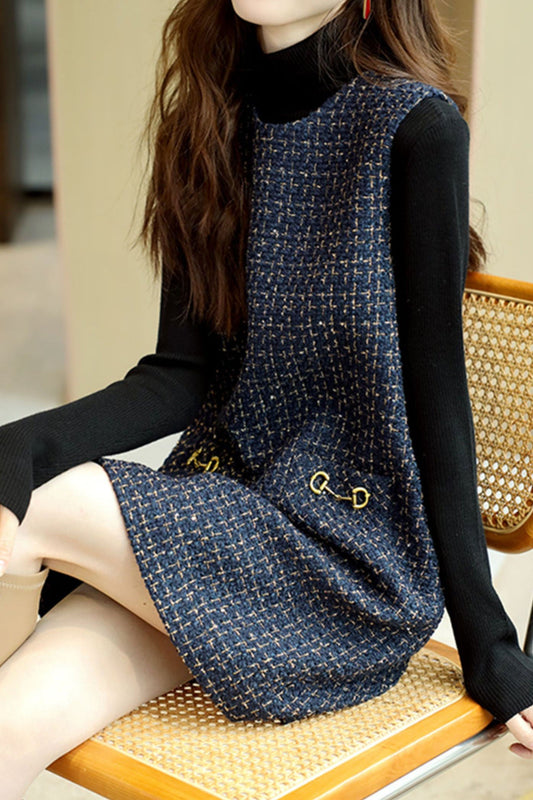 Französisches elegantes zartes Camisole-Kleid