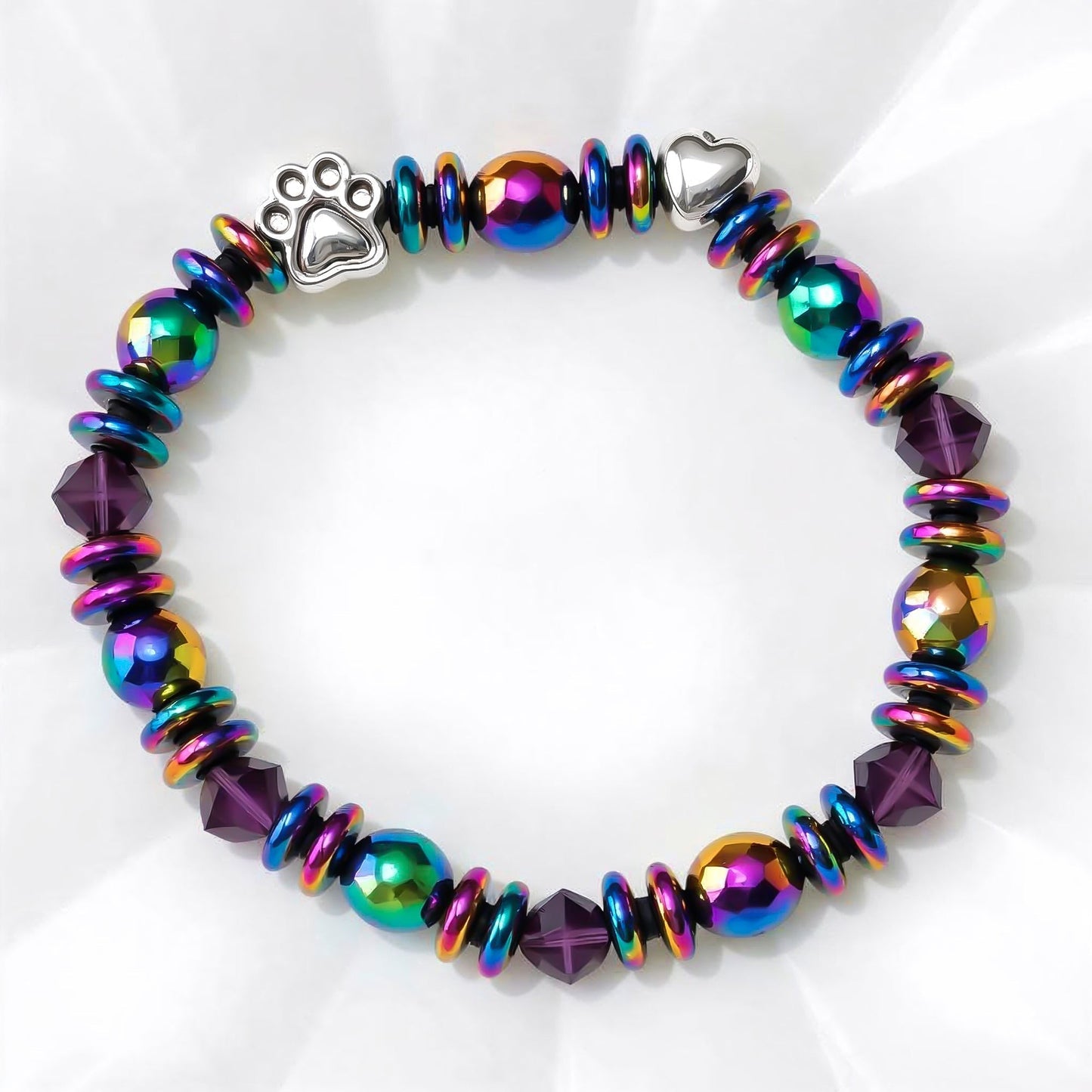 Pfotenanhänger Magnetarmband