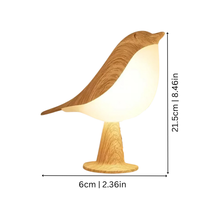 FeatherGlow - Vogel Lampe