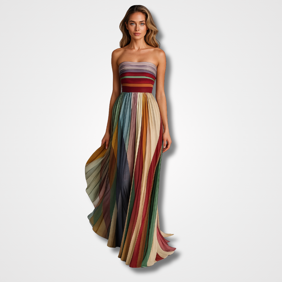 Isola | Schickes Maxikleid mit eleganten Details