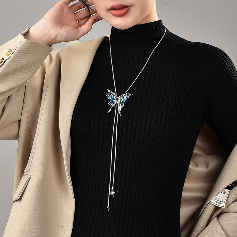 Vintage Schmetterlingshalskette