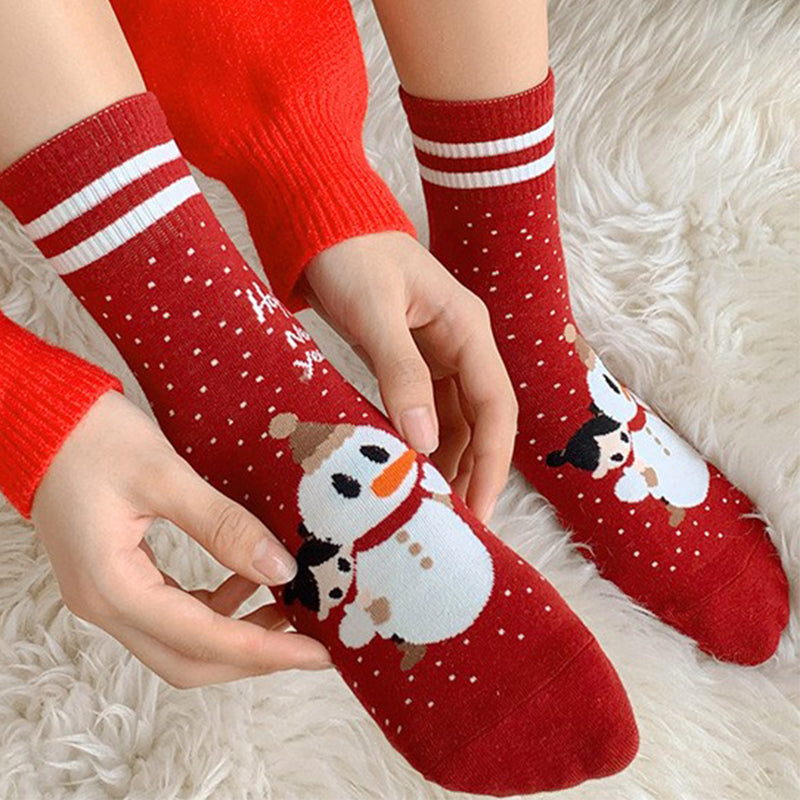 Lässige Weihnachtsstrümpfe