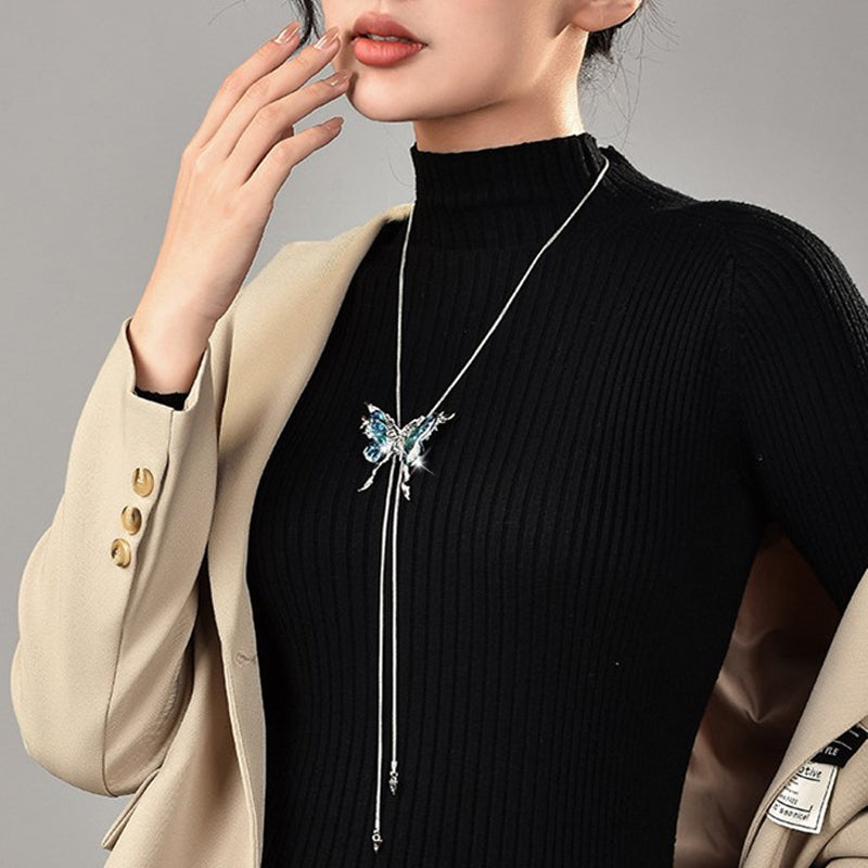 Vintage Schmetterlingshalskette