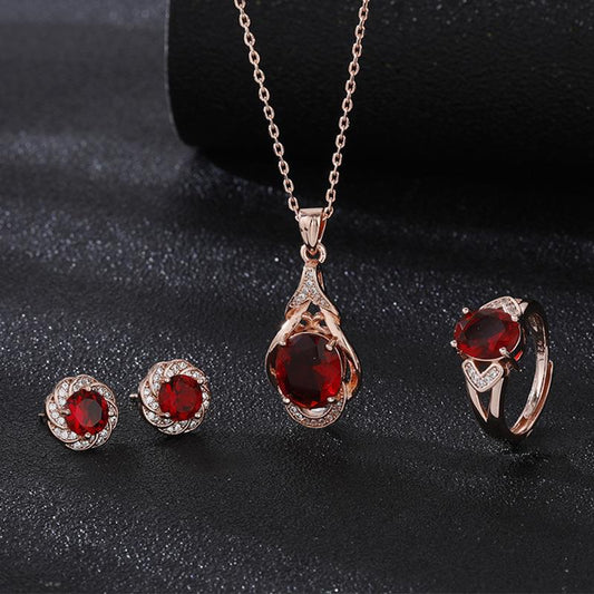 Elysia Roseray Set | Roségold