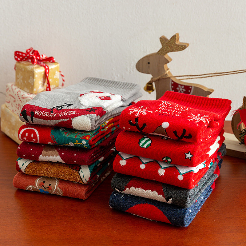 Lässige Weihnachtsstrümpfe