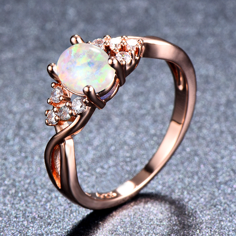 Sylva Moonhart Lila Ring | Roségold