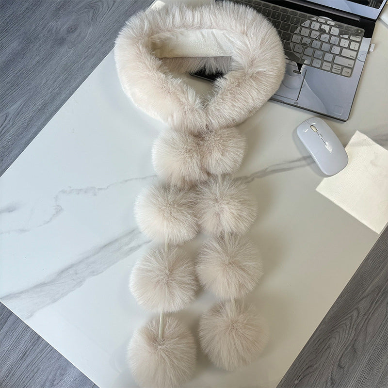 Warmer lässiger Schal