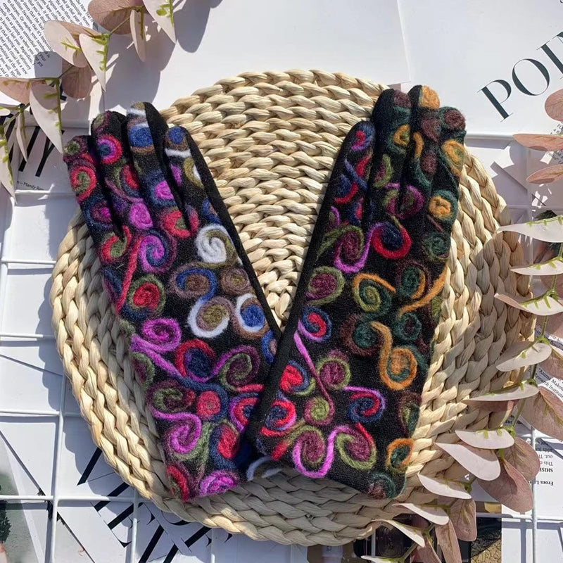 Vintage Warme Handschuhe