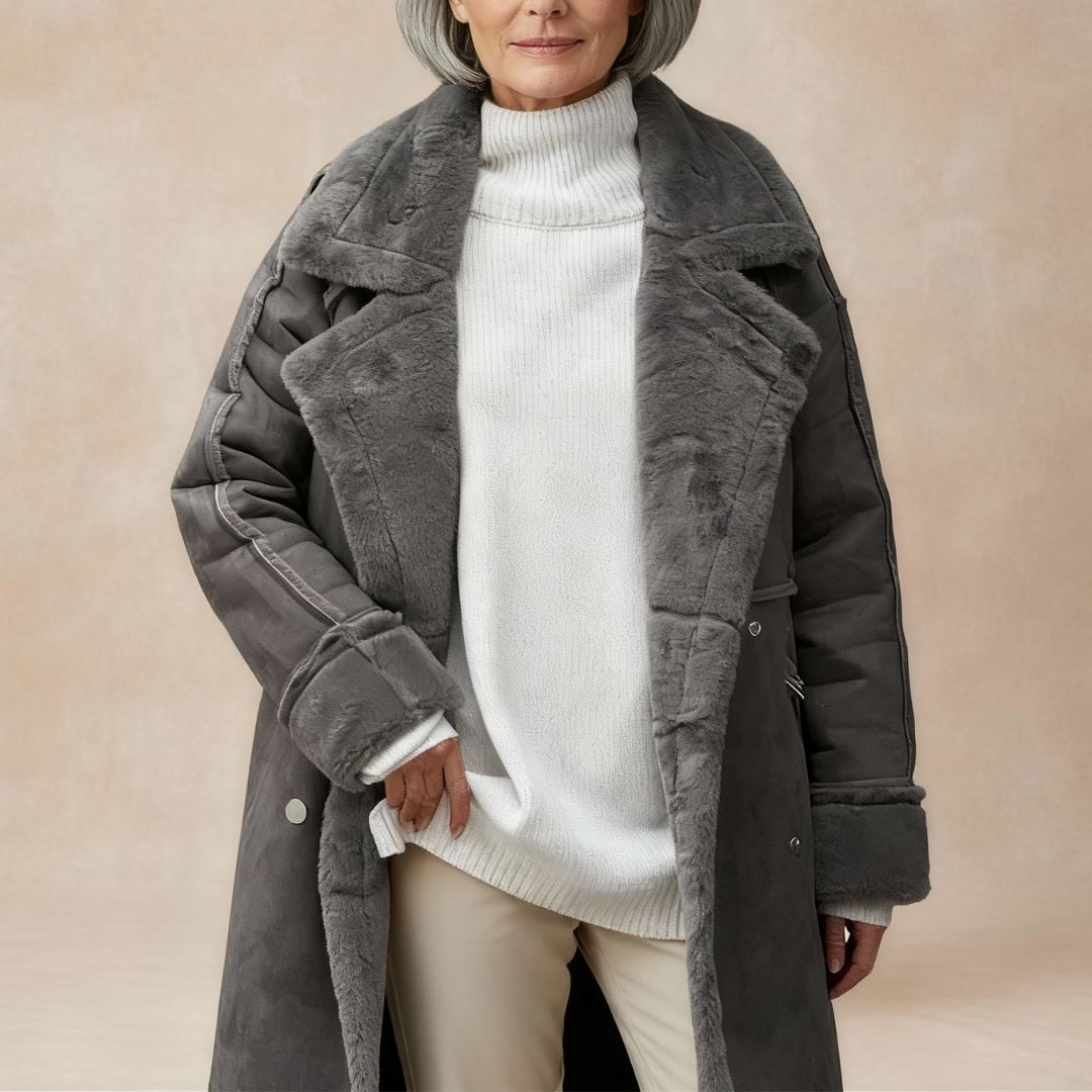 Elmsworth | Warmer Teddy-Trenchcoat