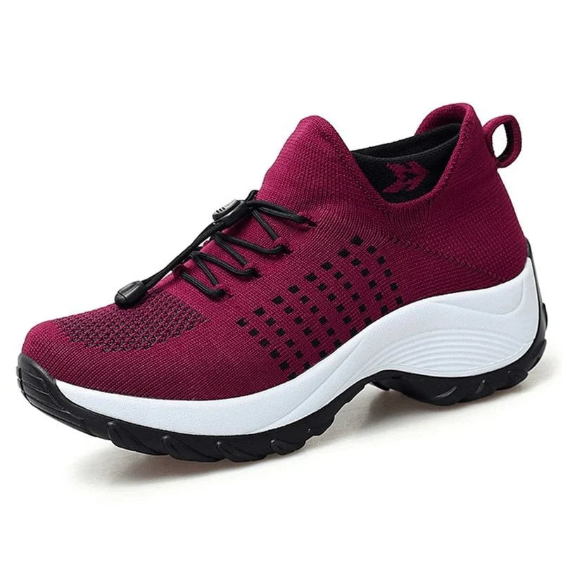 Ortho Stretch Kissen Schuhe Frauen - Rot