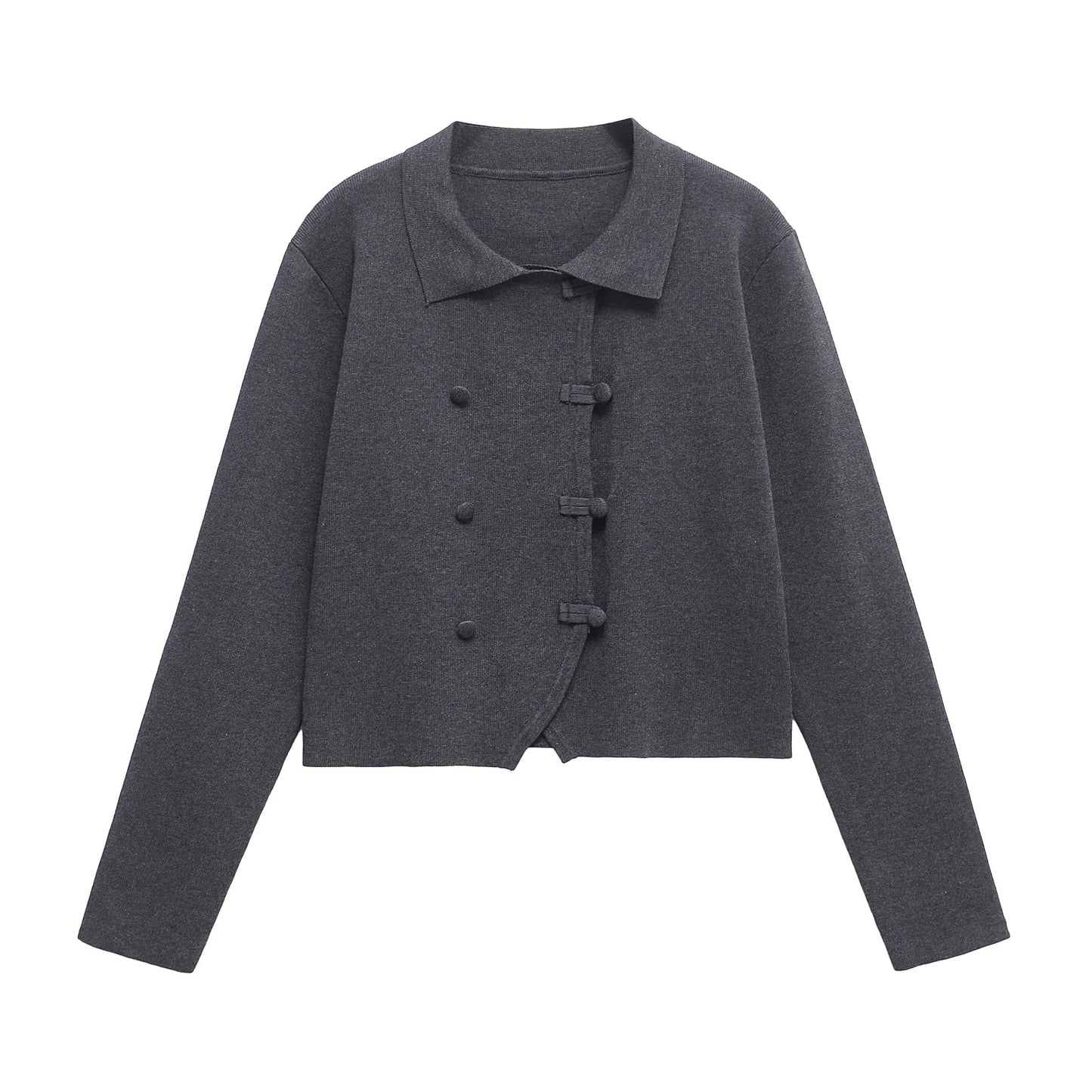 Verona Wolle-Mischung Knopfjacke