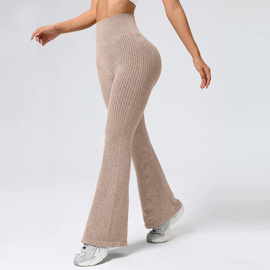Elara Nahtlose Flare Leggings
