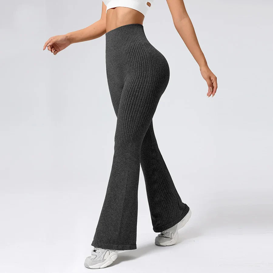 Elara Nahtlose Flare Leggings