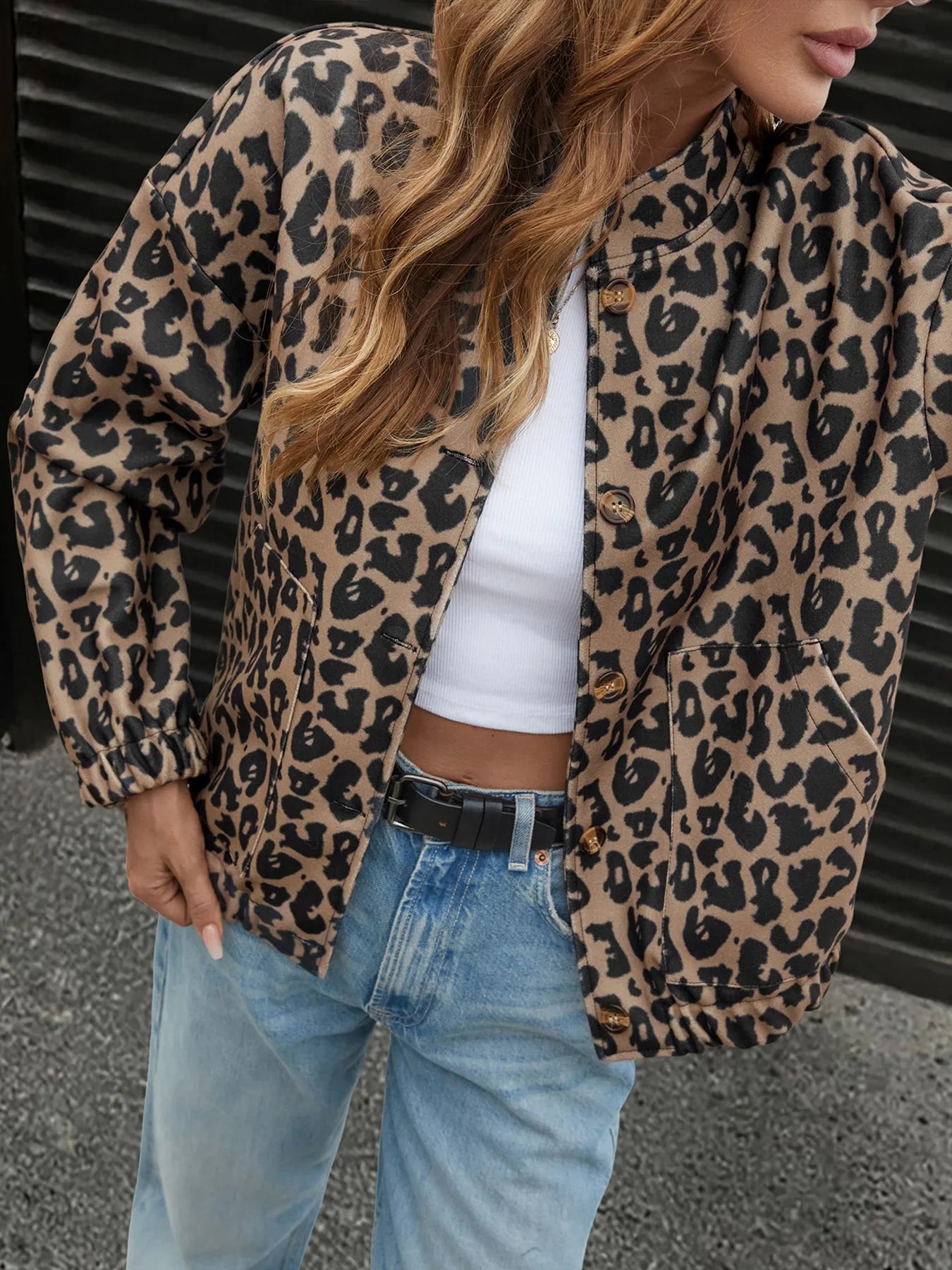 Leopard Luxe Jacke