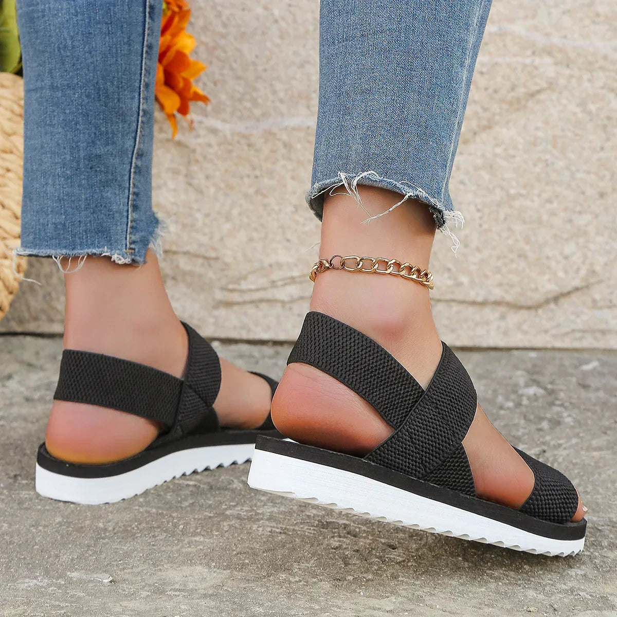 Solea™ | Strappy Block Heel Sandals