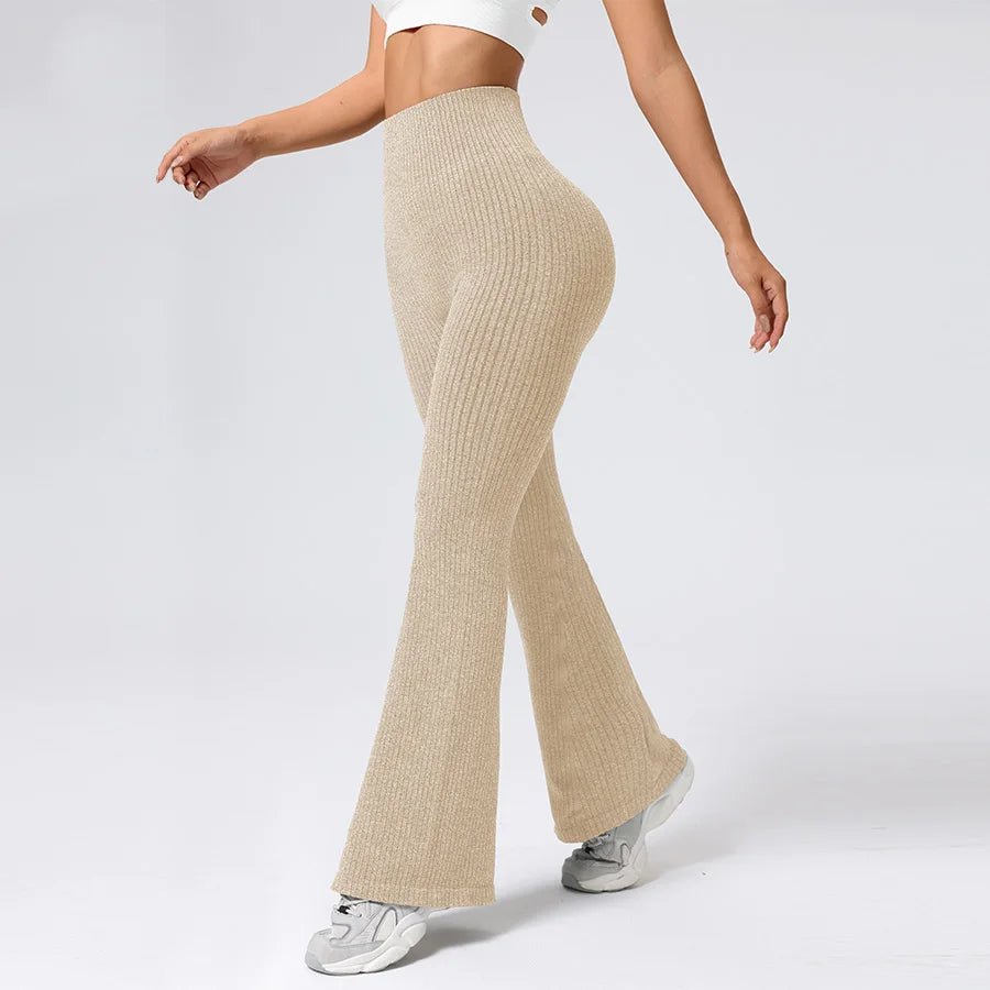 Elara Nahtlose Flare Leggings