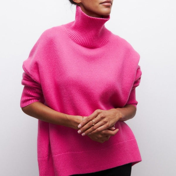 Der Iris Rollkragenpullover — Cloud Soft