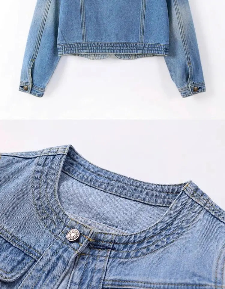 Rowan Klassischer Denim-Crop