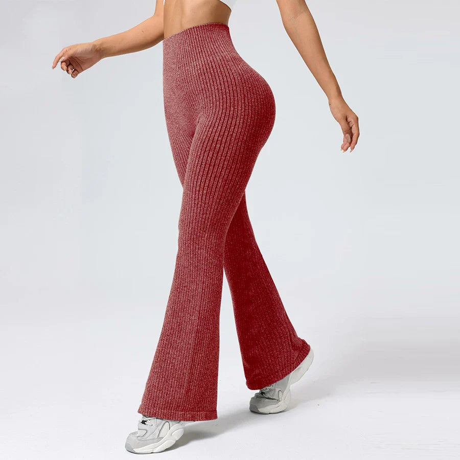 Elara Nahtlose Flare Leggings