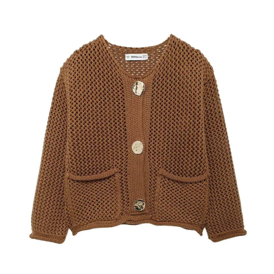 Harrow Texturiertes Strickcardigan