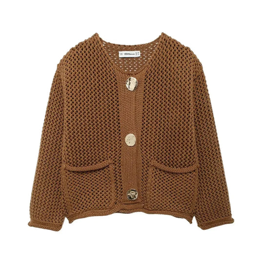 Harrow Texturiertes Strickcardigan
