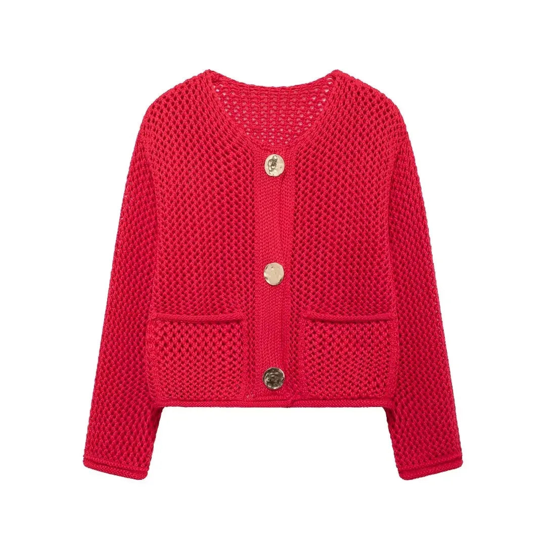 Harrow Texturiertes Strickcardigan