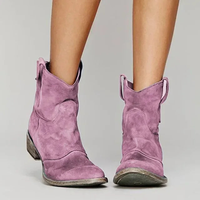 Maud | Retro Cowboy Boots