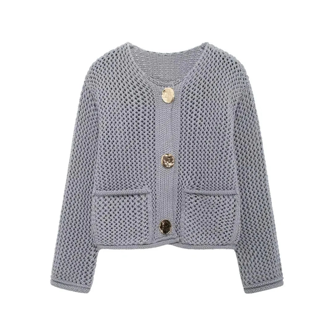 Harrow Texturiertes Strickcardigan
