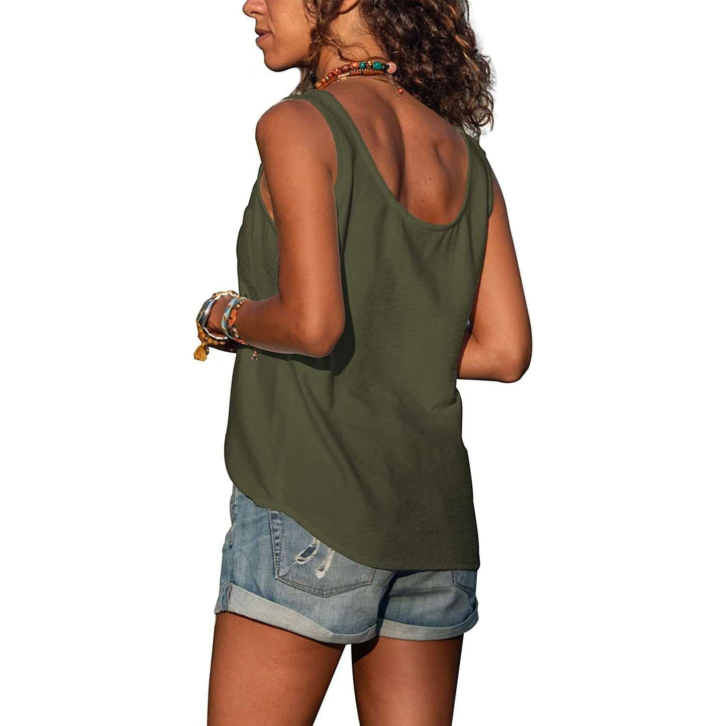 Ibiza Fashion Elegantes Damen Tanktop