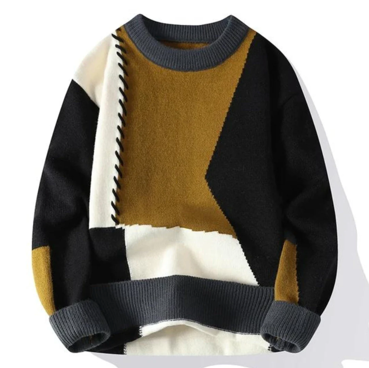 Tomasz | Patchwork Pullover