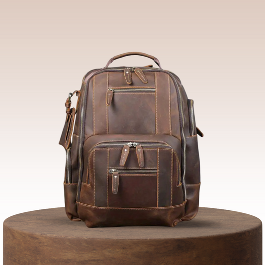 Sterling | Vintage Leder Mehrschicht-Rucksack