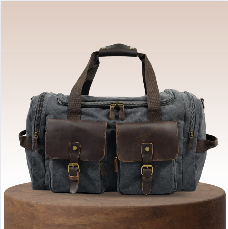 Harlan | Vintage Canvas Wochenend-Duffle Bag