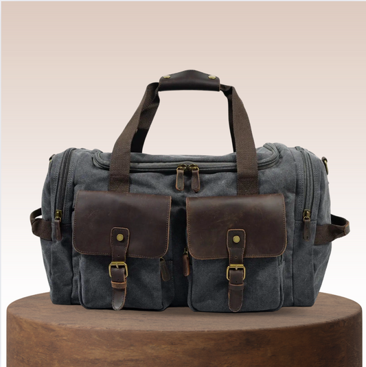 Harlan | Vintage Canvas Wochenend-Duffle Bag