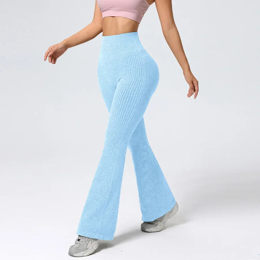 Elara Nahtlose Flare Leggings