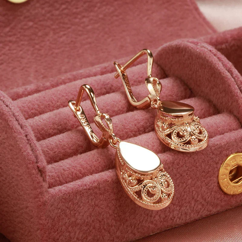 Merle Tropfenohrringe