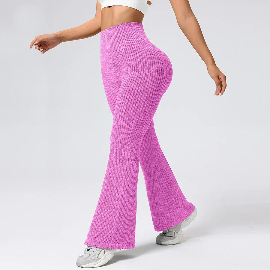 Elara Nahtlose Flare Leggings