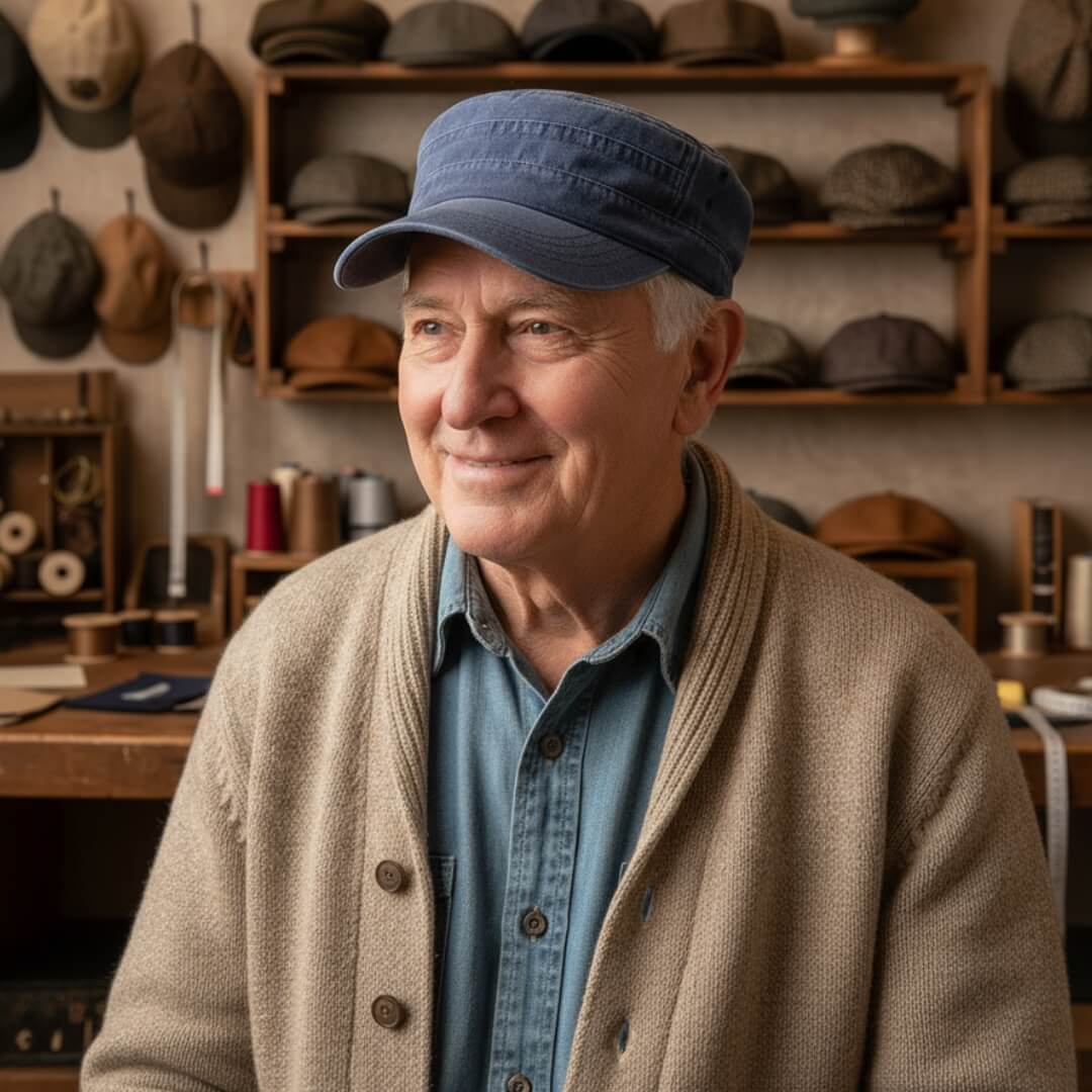 Gewaschene Baumwoll-Cadet-Mütze | DENVER