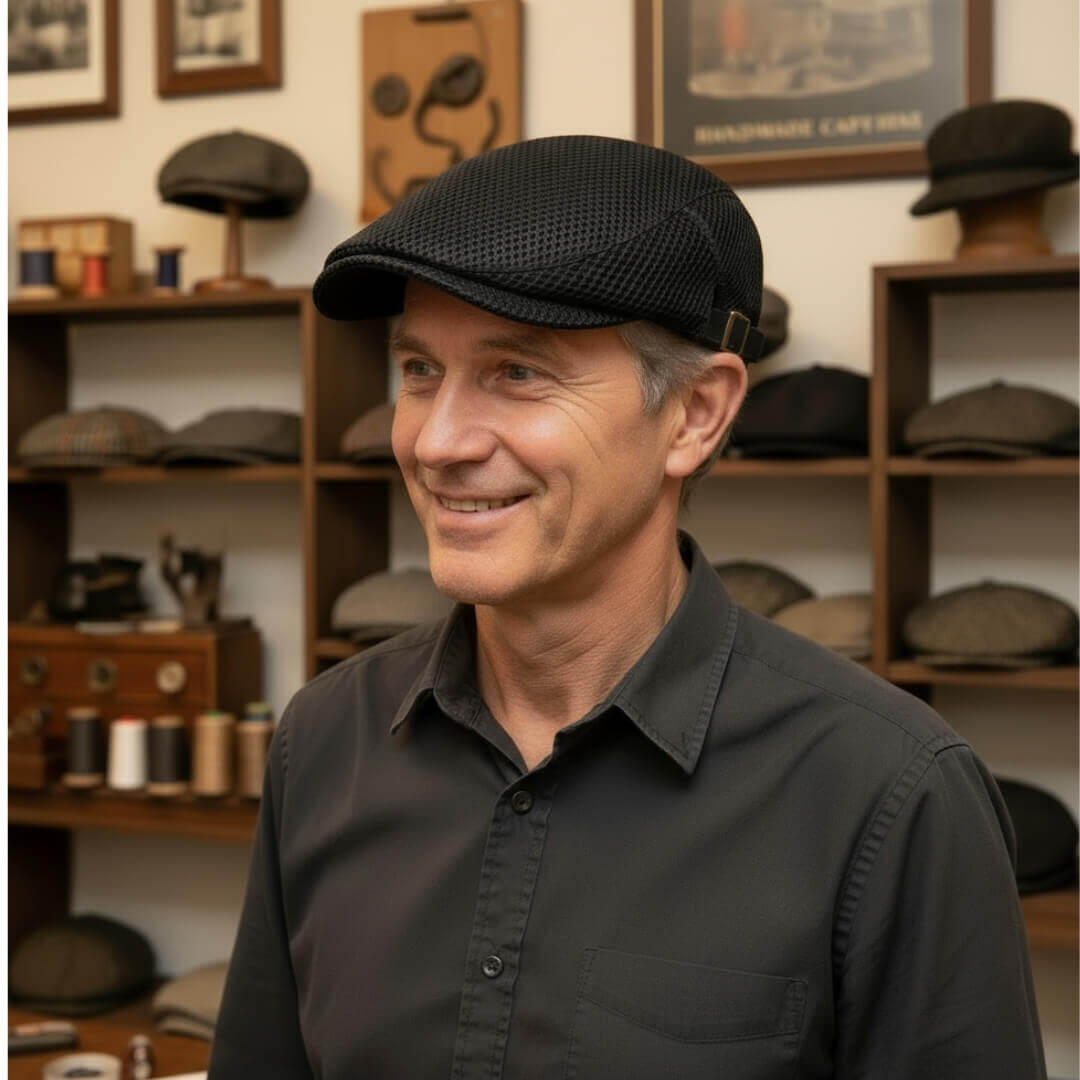 Mesh-Acryl-Flachkappe | AMARILLO