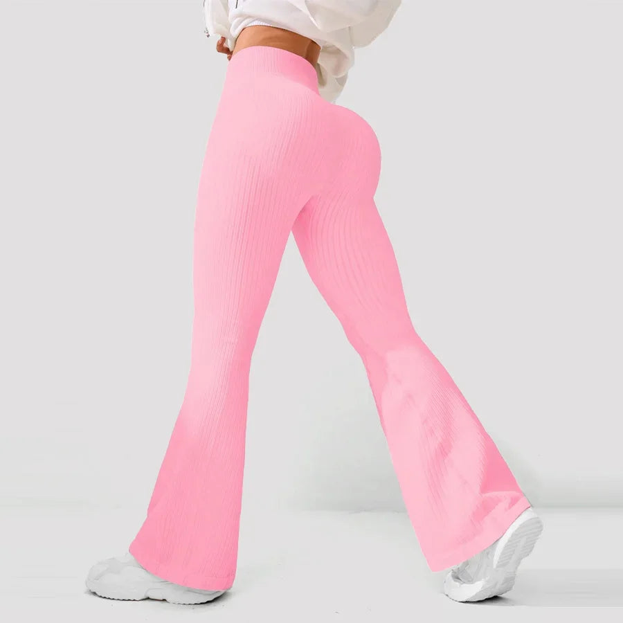 Elara Nahtlose Flare Leggings