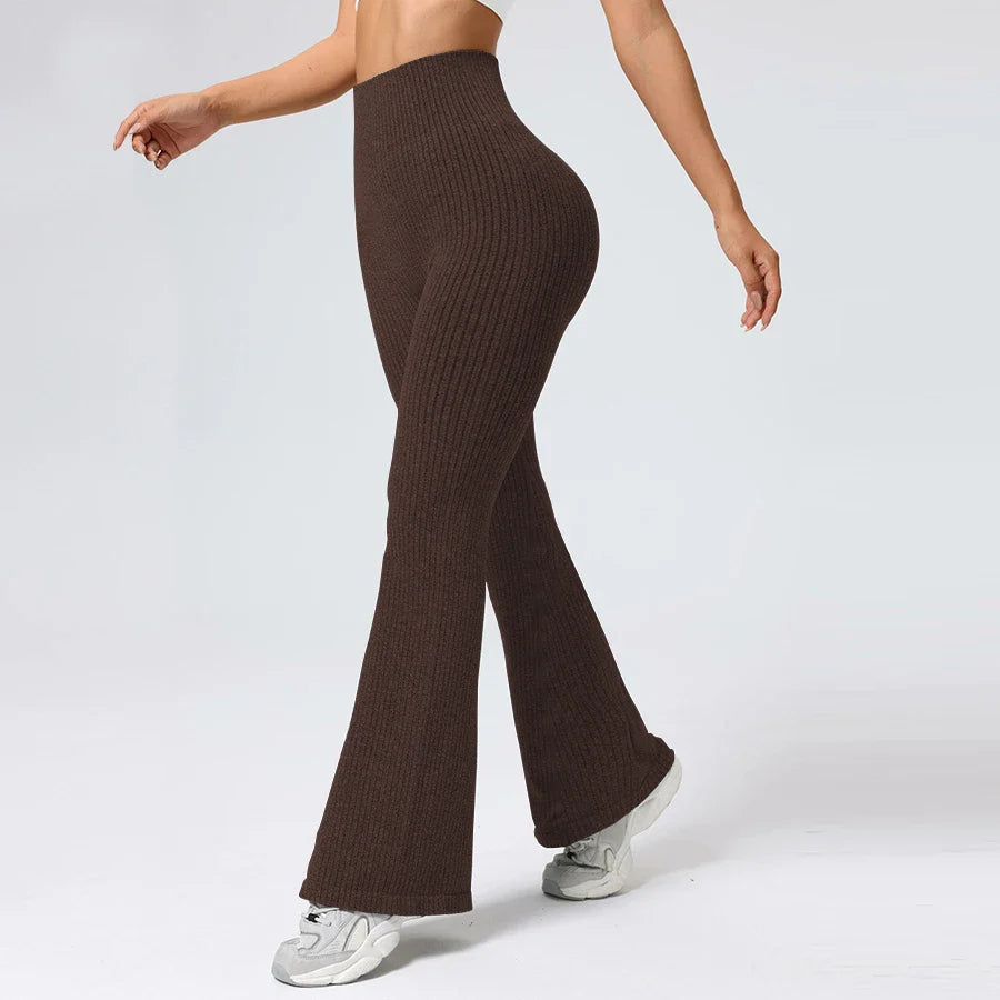Elara Nahtlose Flare Leggings