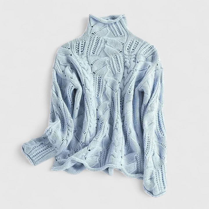 Wiener Kabelstrickpullover