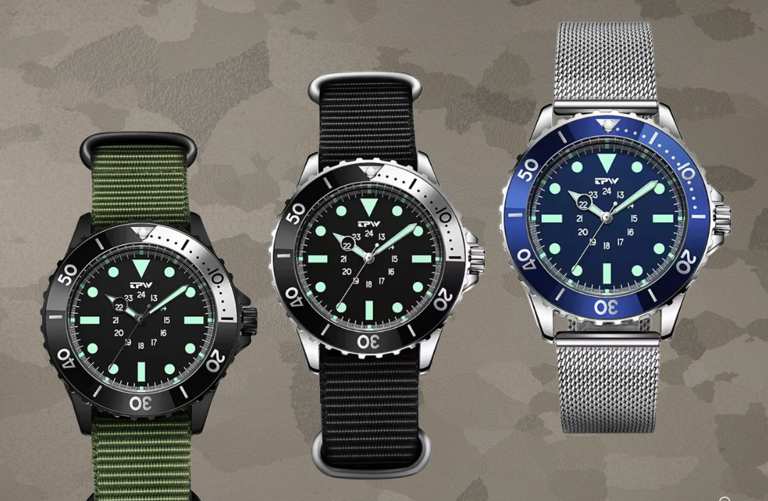 Robert | Klassische Uhr mit Leuchtmarkierungen | 41mm